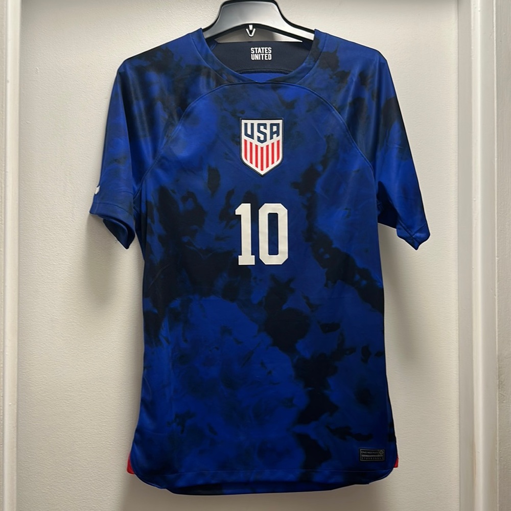 USMNT Soccer jersey Pulisic #10 Nike brand
